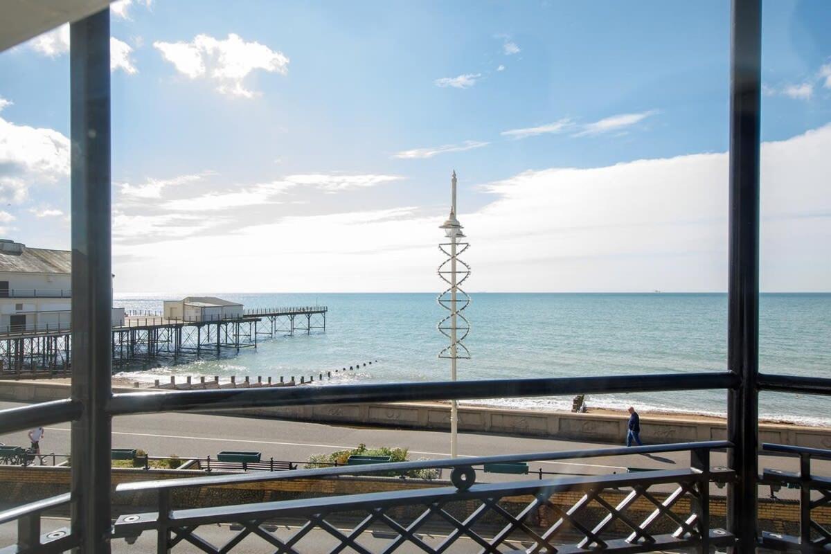 בוגנור רג'יס Panoramic Sea Views In Beachfront Apt W Balcony מראה חיצוני תמונה