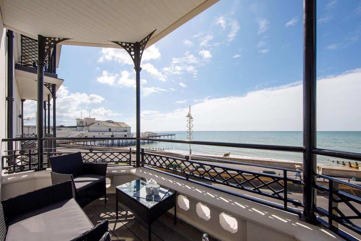בוגנור רג'יס Panoramic Sea Views In Beachfront Apt W Balcony מראה חיצוני תמונה